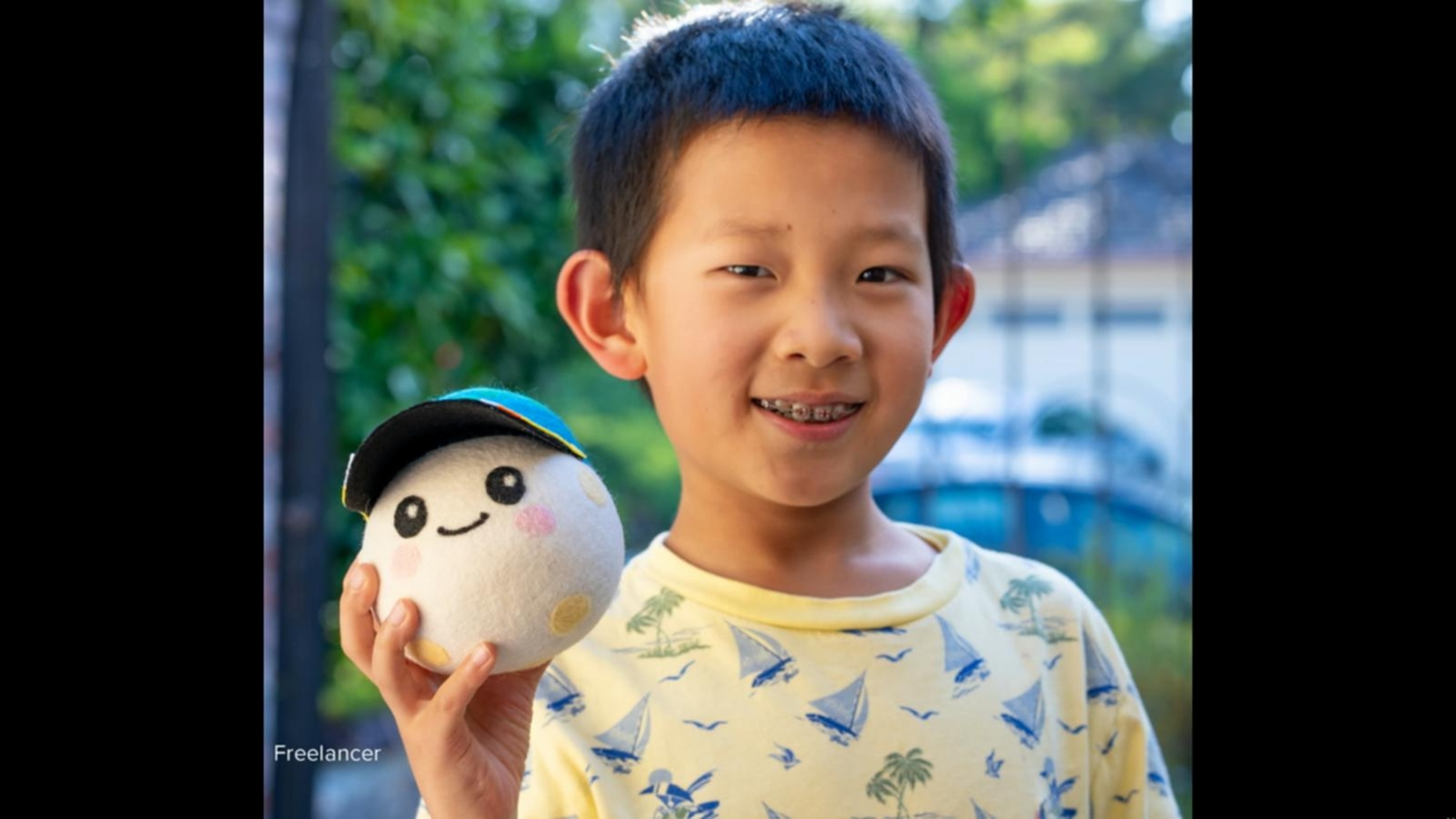 California boy designs plush toy accompanying Artemis II crew on moon ...