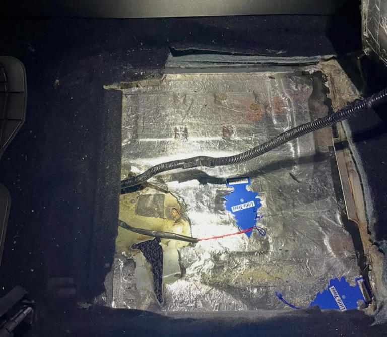 'Hotel California' cocaine found stashed in secret compartment during ...