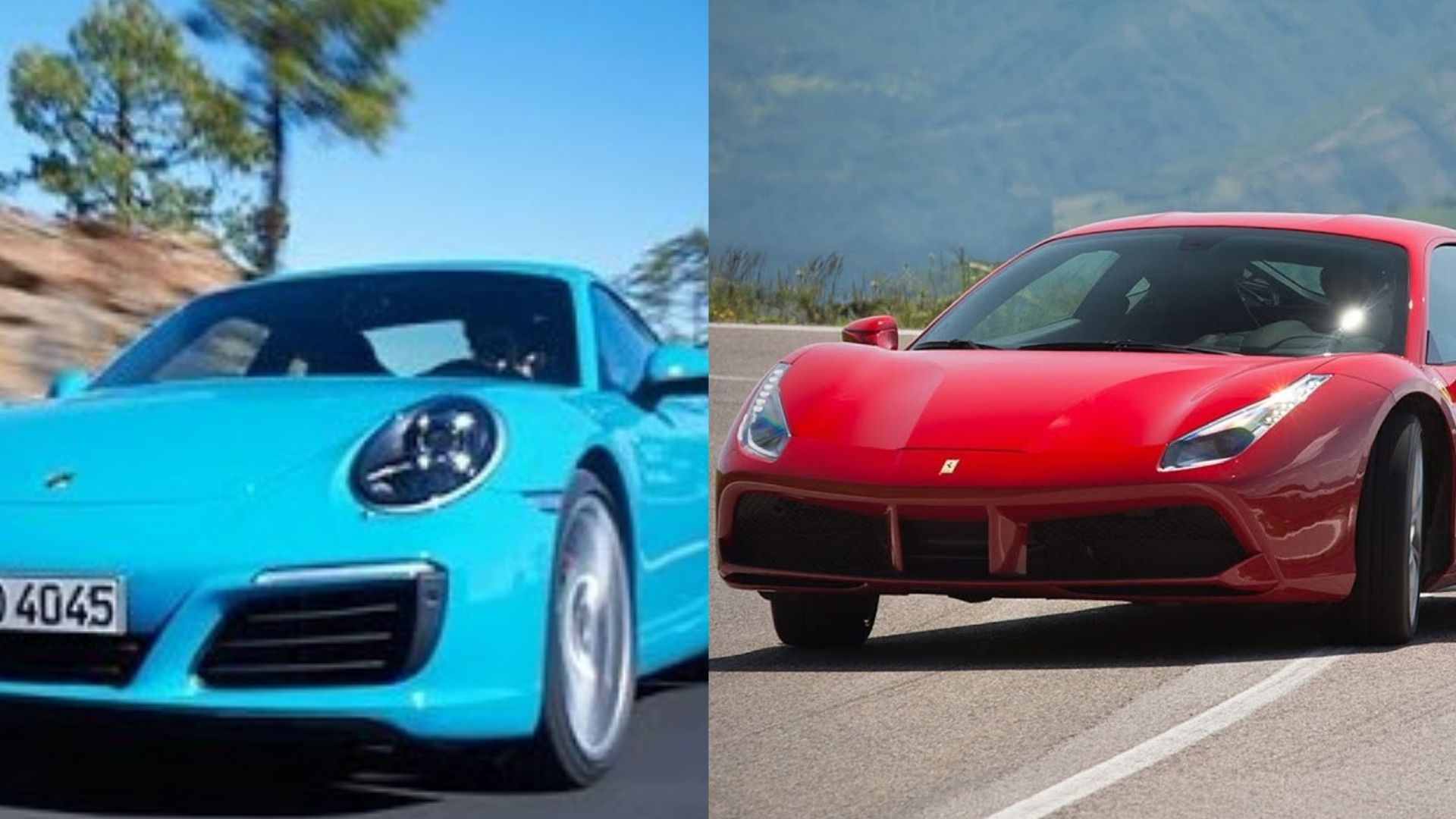 Porsche 911 Carrera S v/s Ferrari 488 GTB