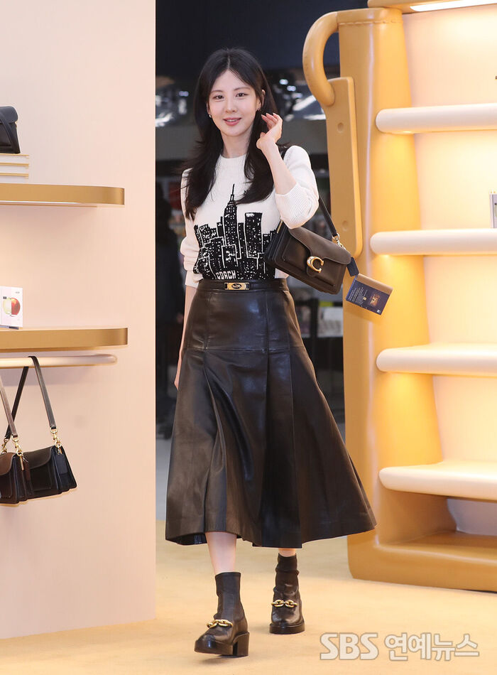 [E포토] 서현, 봄 햇살 몰고 오는 발걸음