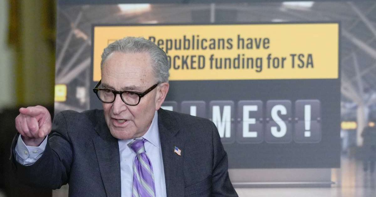 Schumer says Democrats ‘held it up’ DHS funding to push ICE and CBP ...