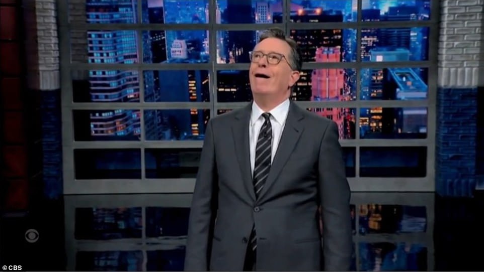 Stephen Colbert's latest anti-Trump rant earns White House rebuke