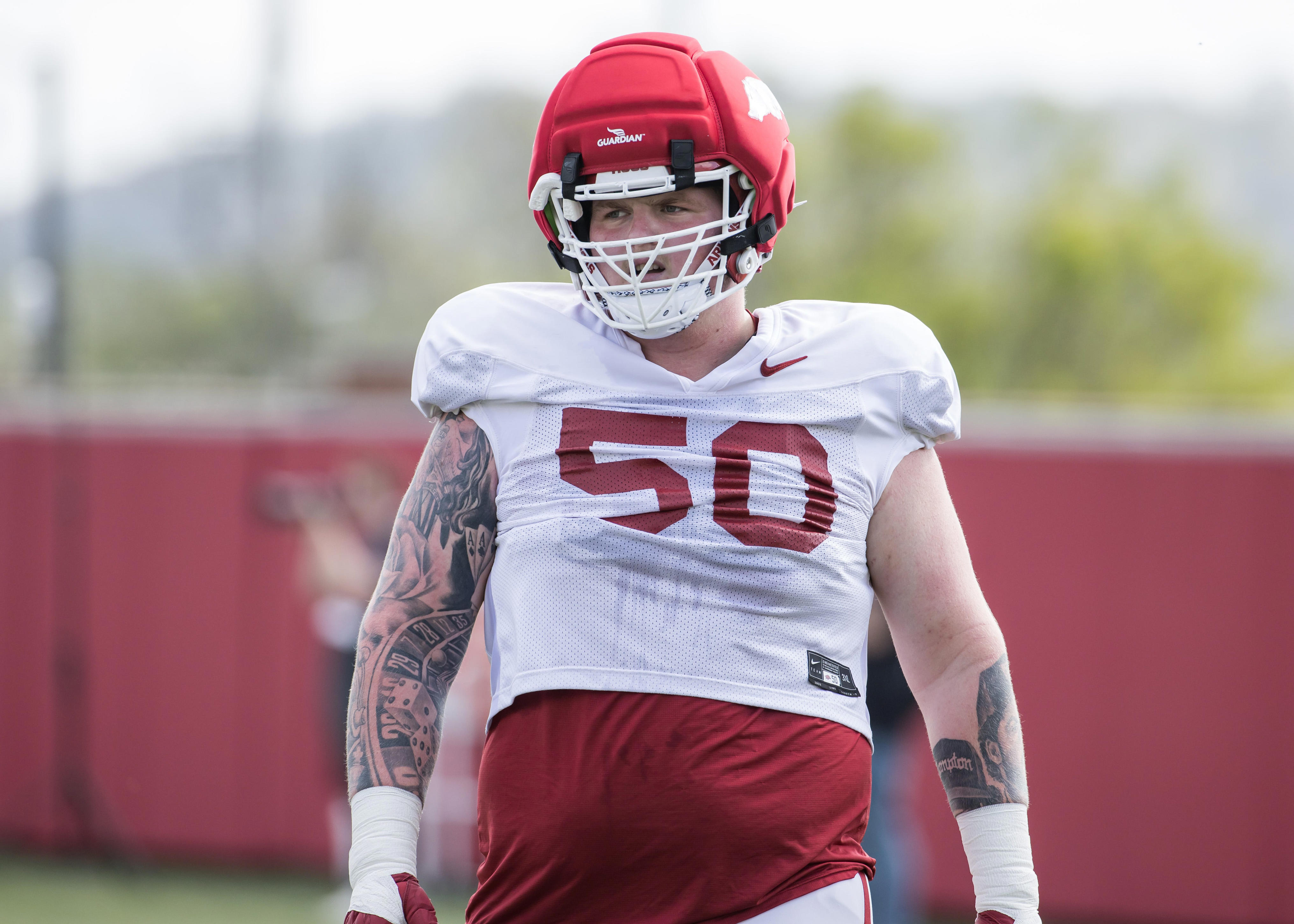 Observations from Arkansas football's fifth spring practice