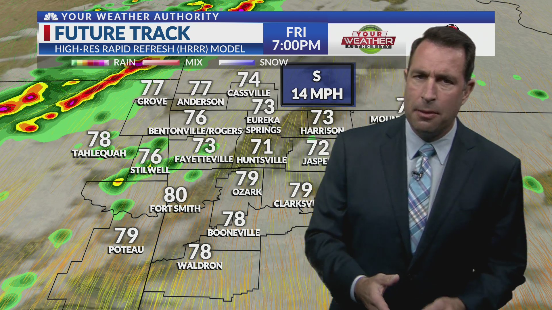 Thursday, April 2 5 p.m. weather update