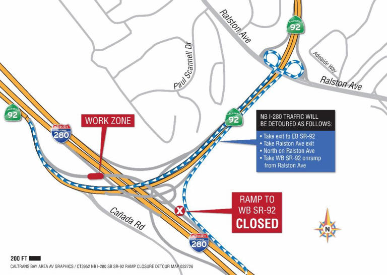 Ramp closure in SMC announced for overnight emergency joint repairs ...