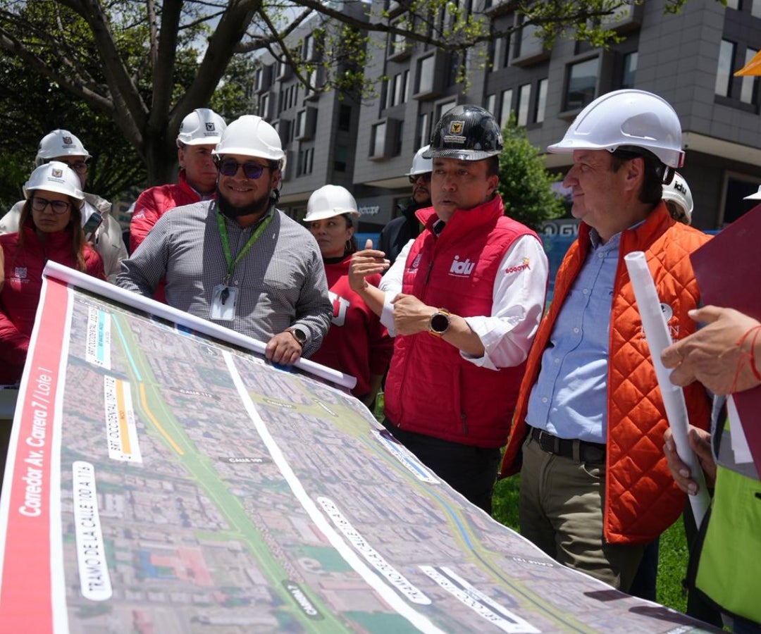 IDU realizó revisión en las obras entre la calle 119 y 121 en el ...