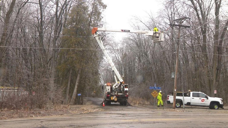 Power restored to many after ice storm races through northeast Wisconsin