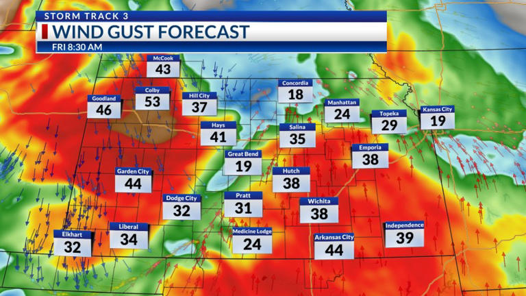 Storm Track 3 forecast: Fire danger, another chance of severe storms Friday