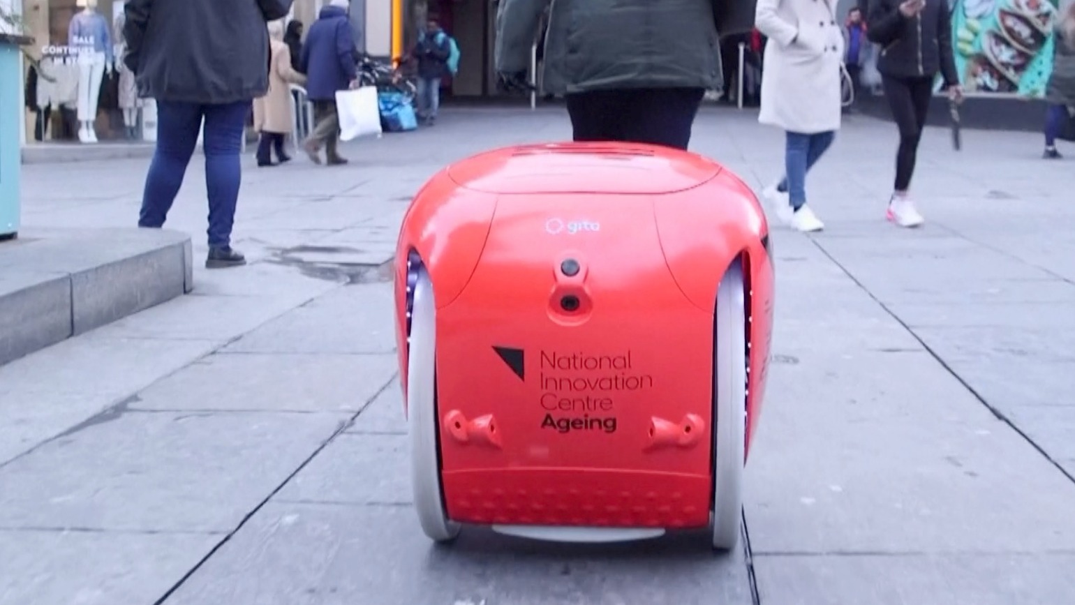 A closer look at the robot companion helping seniors get around on ...