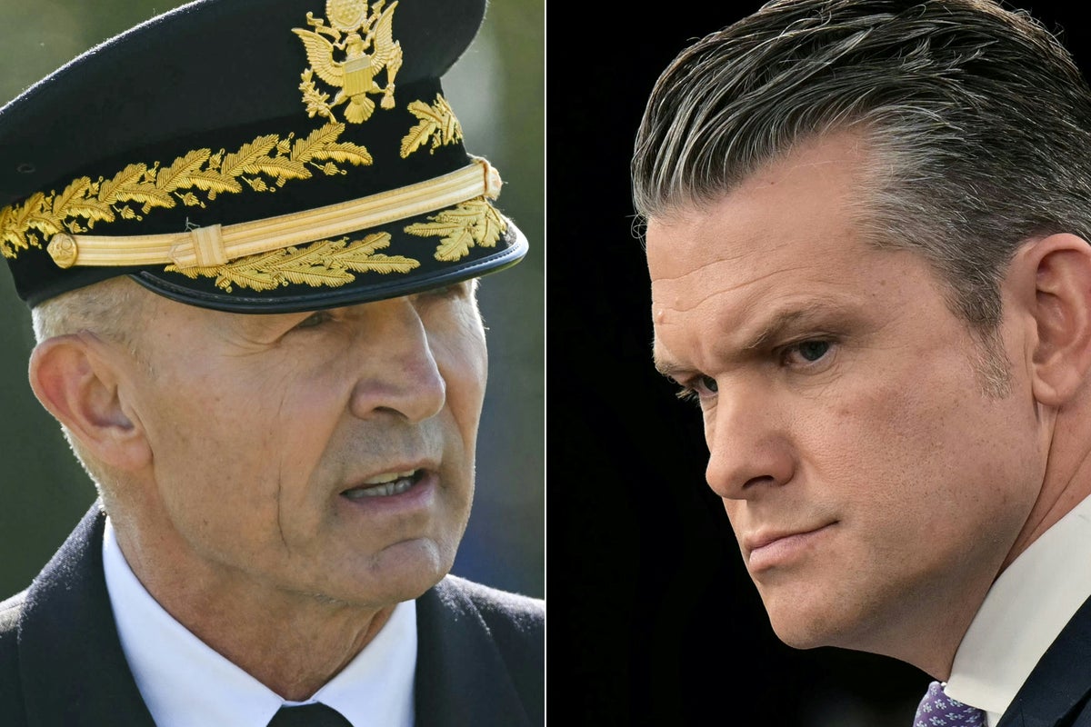 General ousted by Hegseth says troops deserve 'leaders of character'