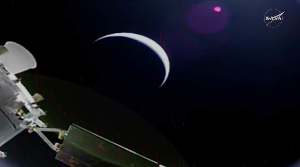 Artemis II on course for the moon after day in Earth orbit
