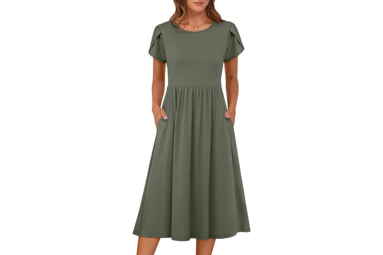 chinese dress ladies 16 Petite-Friendly Fall Amazon Dresses to Shop, Starting at $26 main image 1