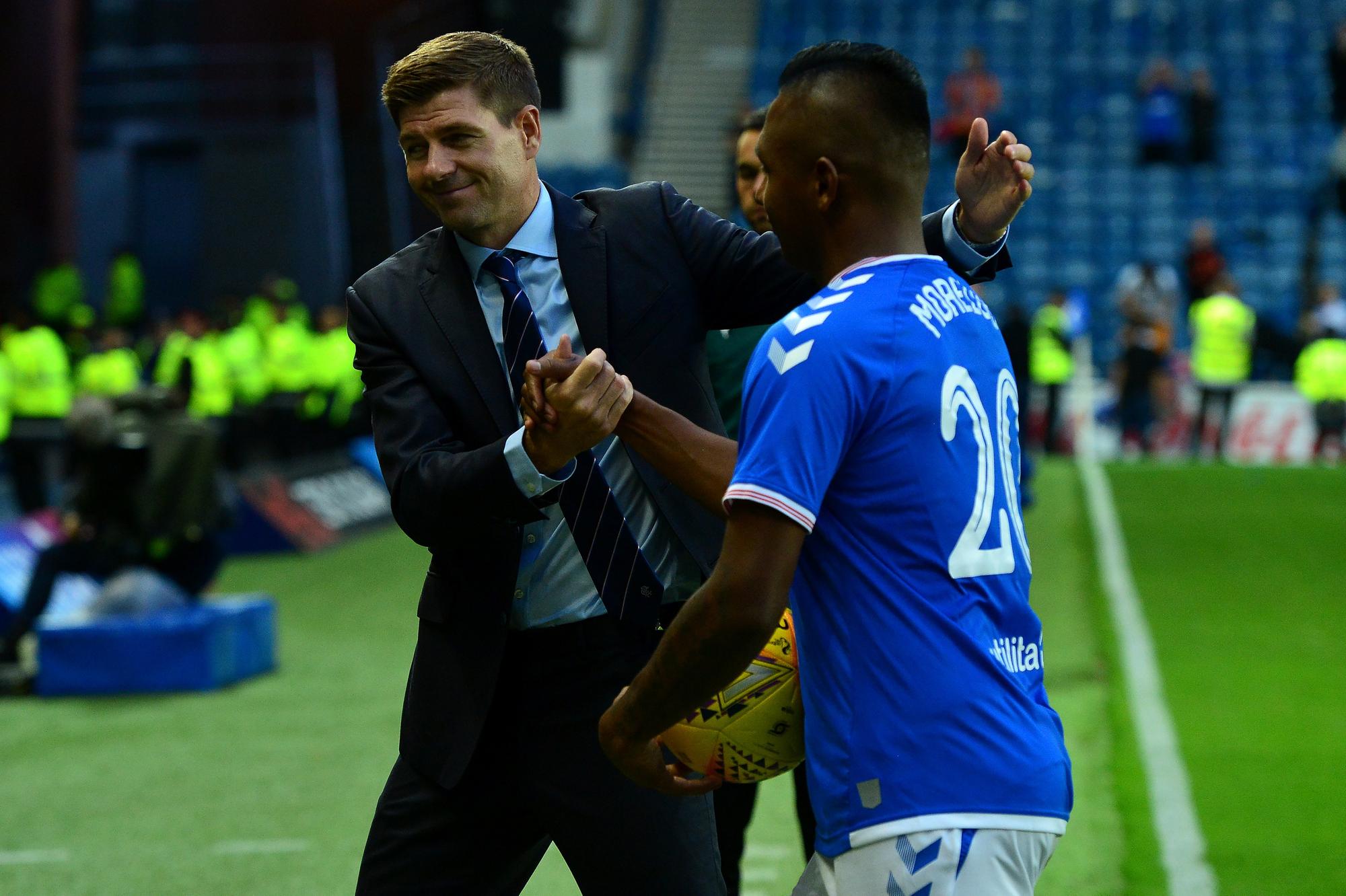 Steven Gerrard admits Alfredo Morelos got special treatment at Rangers
