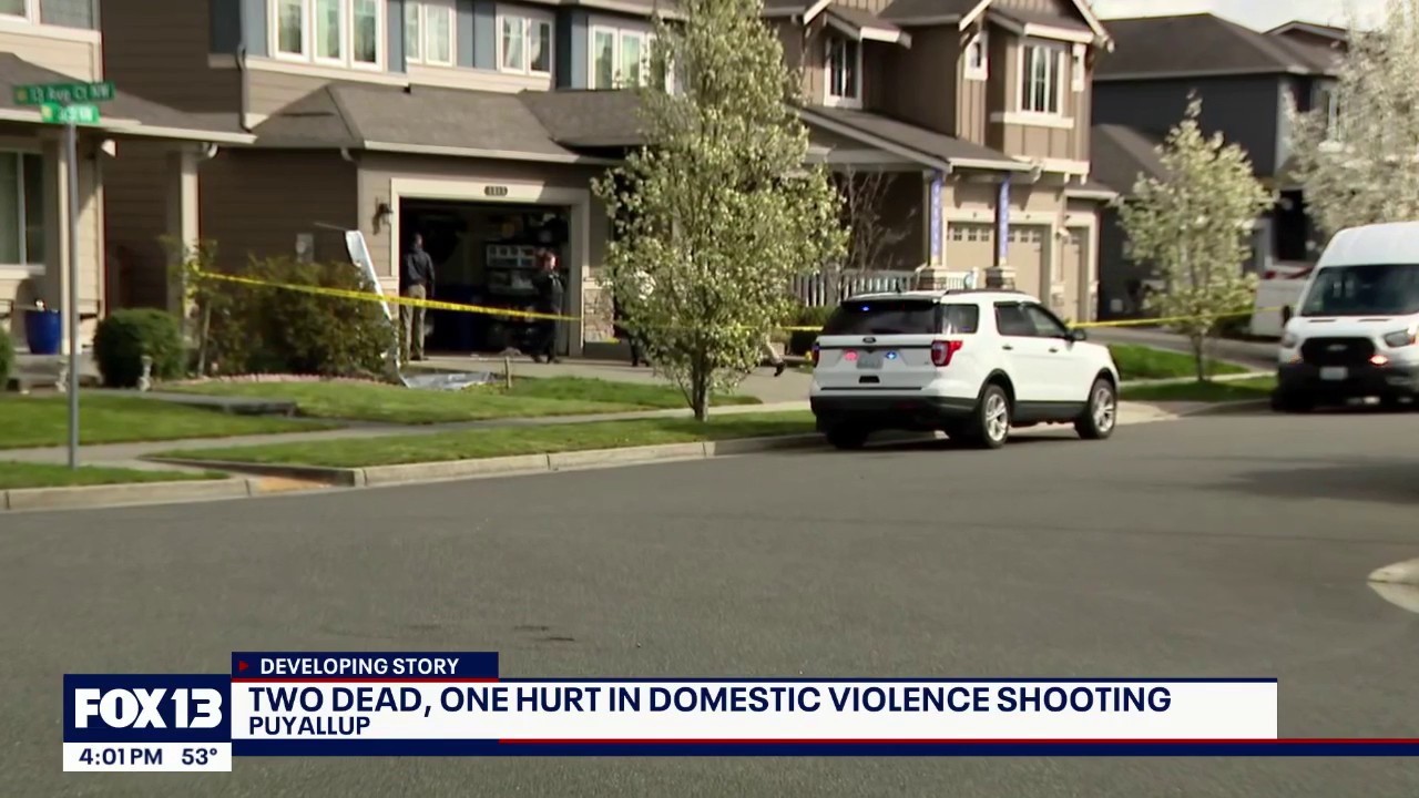 2 dead in Puyallup, WA shooting after domestic dispute escalates