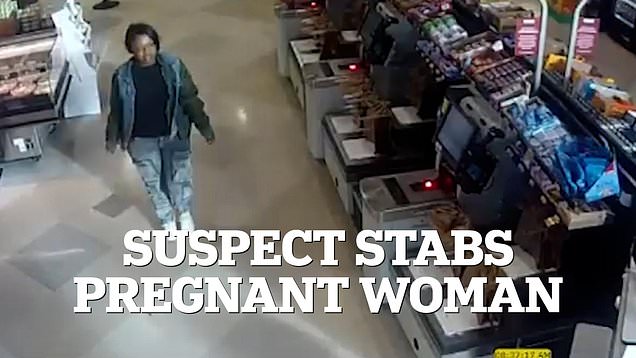Police asks for help to find suspect who stabbed pregnant woman