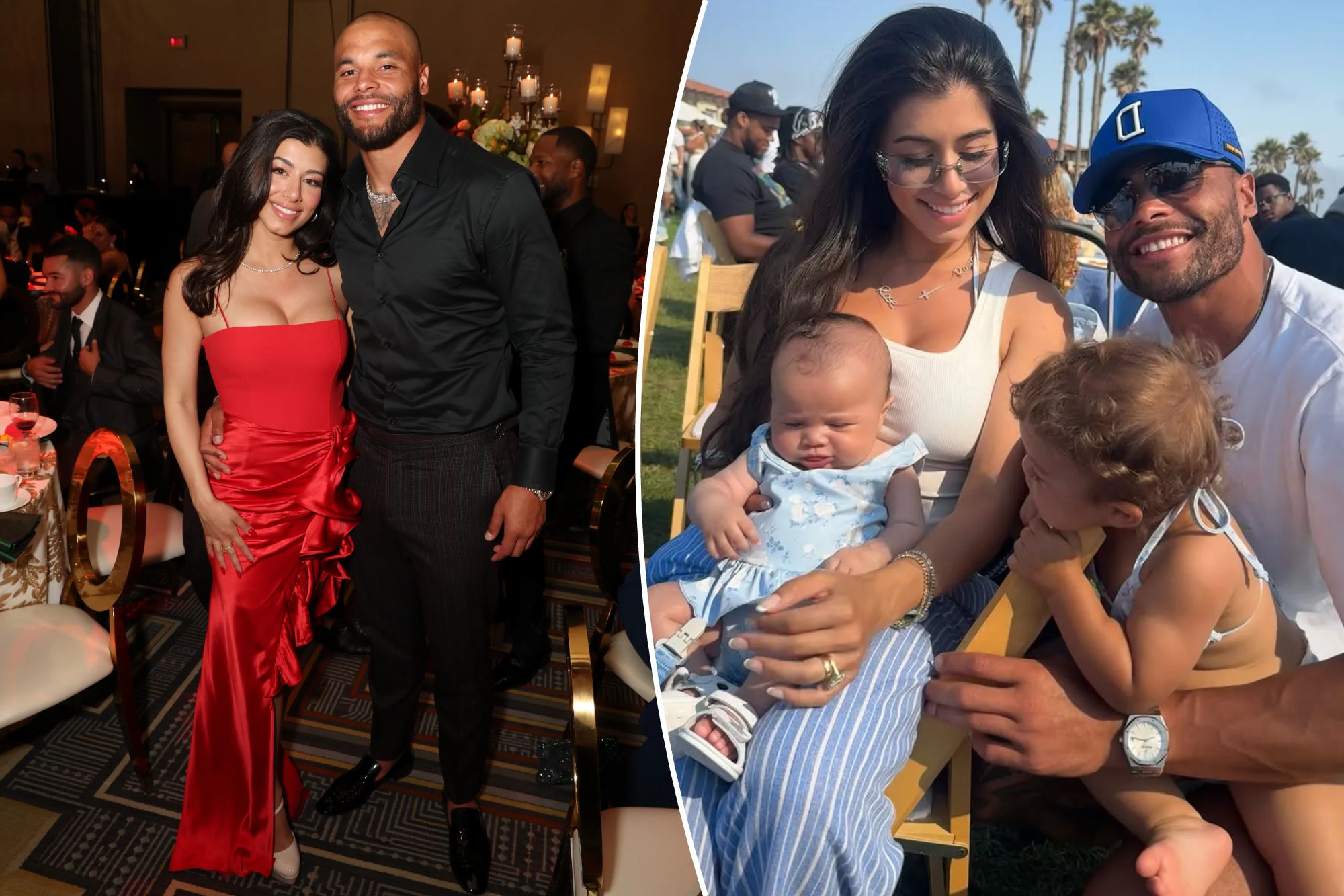How Dak Prescott and ex-fiancée Sarah Jane Ramos are approaching ...