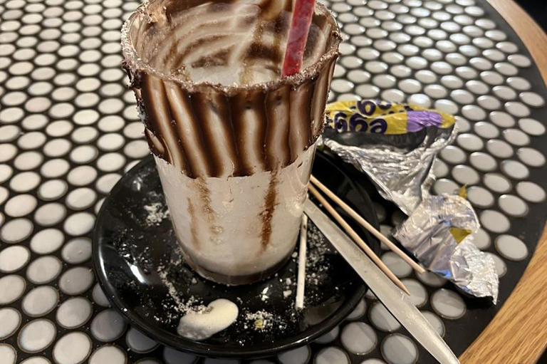 I tried the £14 freakshake from a Downend cafe that includes an entire ...