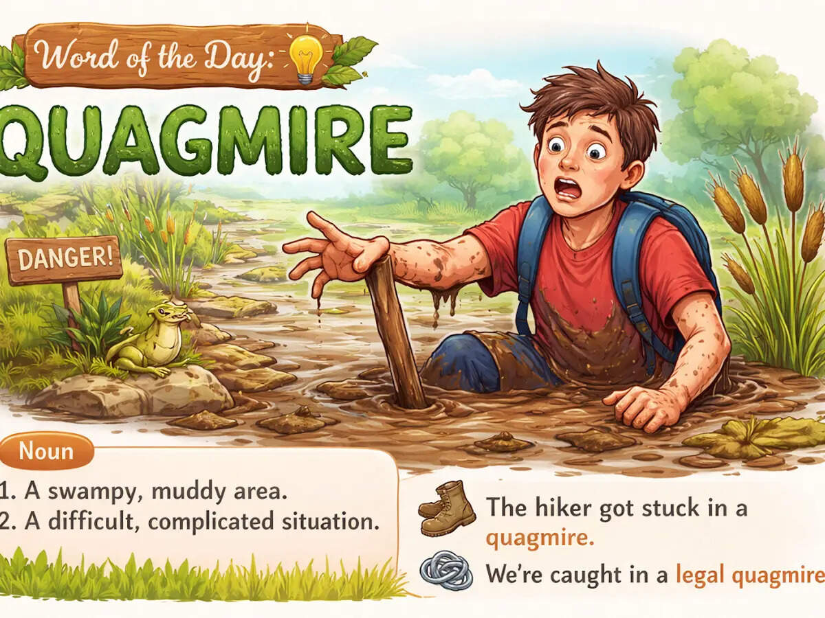Word of the day: Quagmire