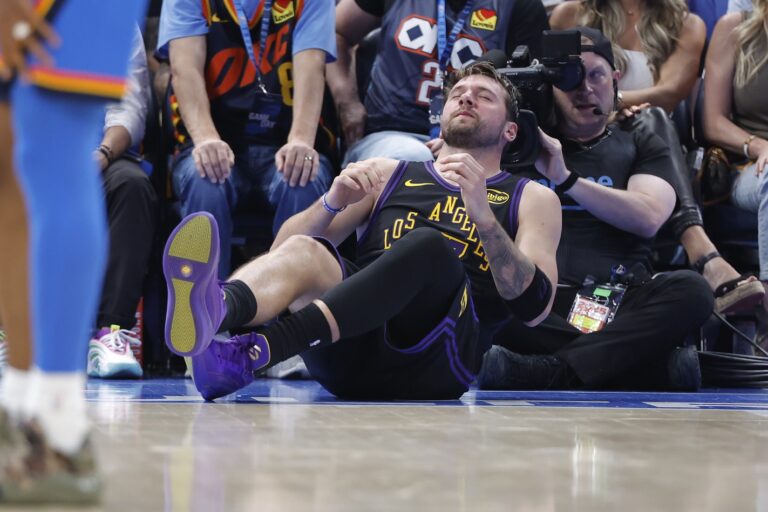 LeBron James disheartened by Luka Doncic injury: 'The last thing you ...