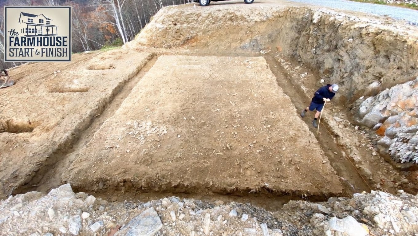 Big day on the Farmhouse Project!