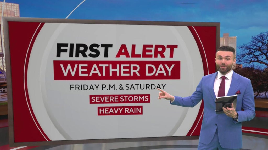 Severe storms, heavy rain to hit North Texas Friday into Saturday ...
