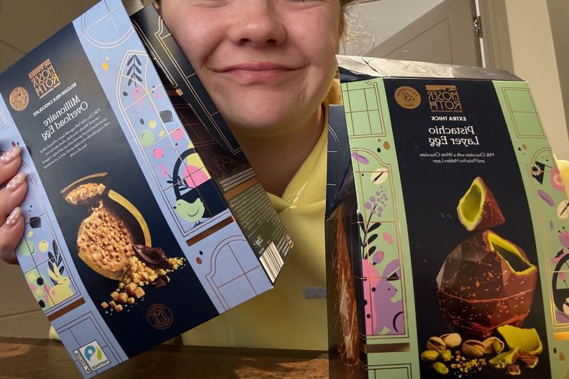 I tried Aldi's luxury Easter egg that's less than £10 and was so impressed
