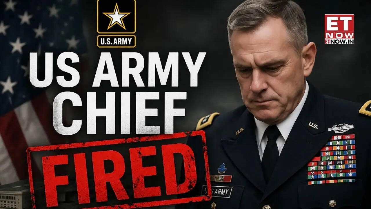 'Immediate retirement' in Pentagon: US fires Army Chief Randy George ...
