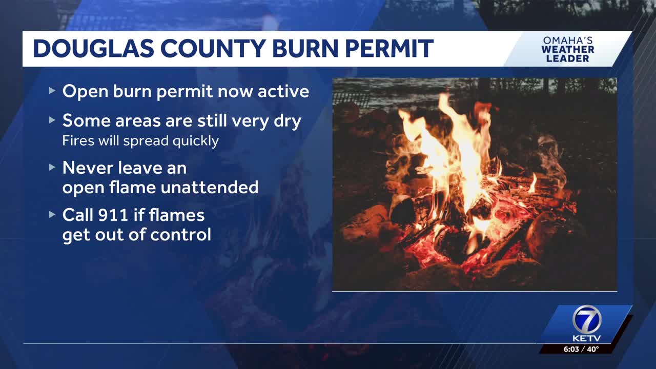 Douglas County burn ban lifted