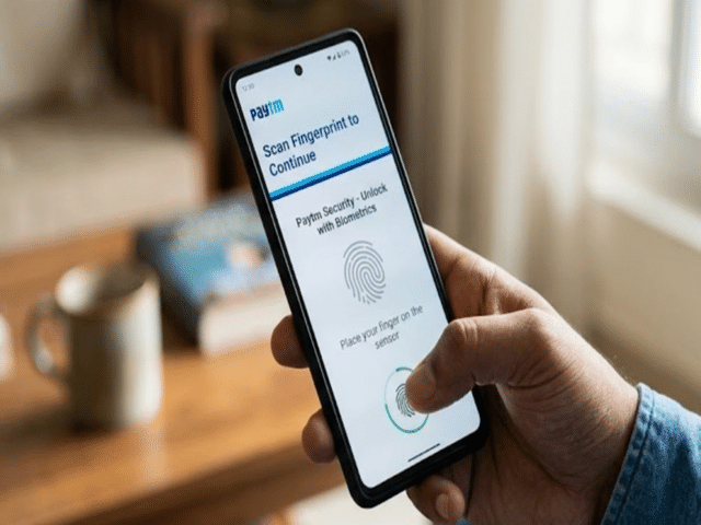 Fingerprint setup: No more PINs—make UPI payments on Paytm using your ...