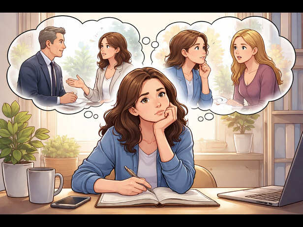 Why you rehearse conversations in your head before they happen