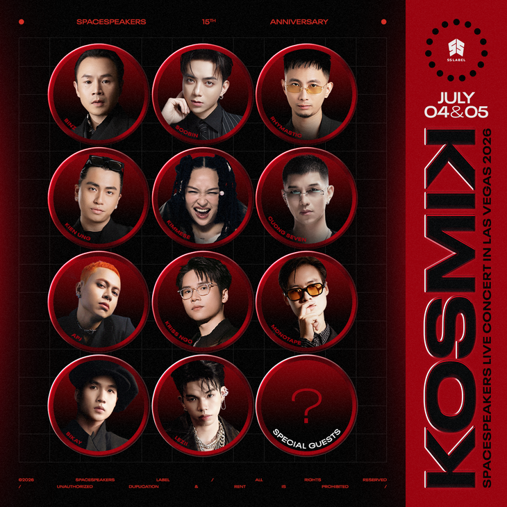 SpaceSpeakers hé lộ dàn nghệ sĩ cho KOSMIK 2026 tại Mỹ