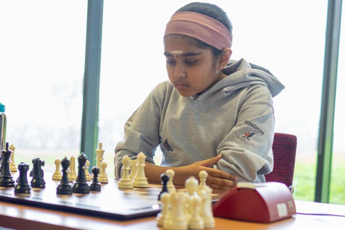 Image for Bodhana Sivanandan: Indian-origin 11-year-old becomes England's top-rated female chess player