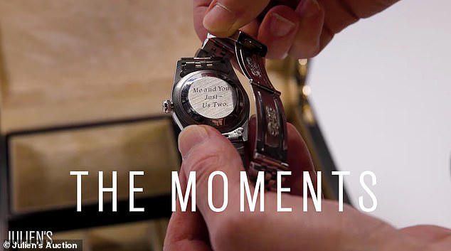 Carrie Bradshaw's suitcases and Mr Big's engraved watch from Sex and ...