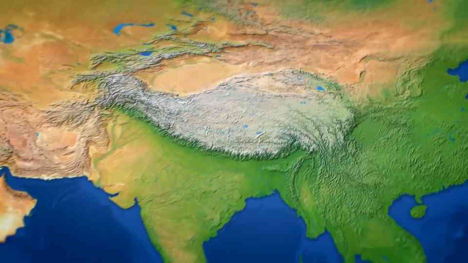 This video shows what happens if sea levels rise by 2000 meters