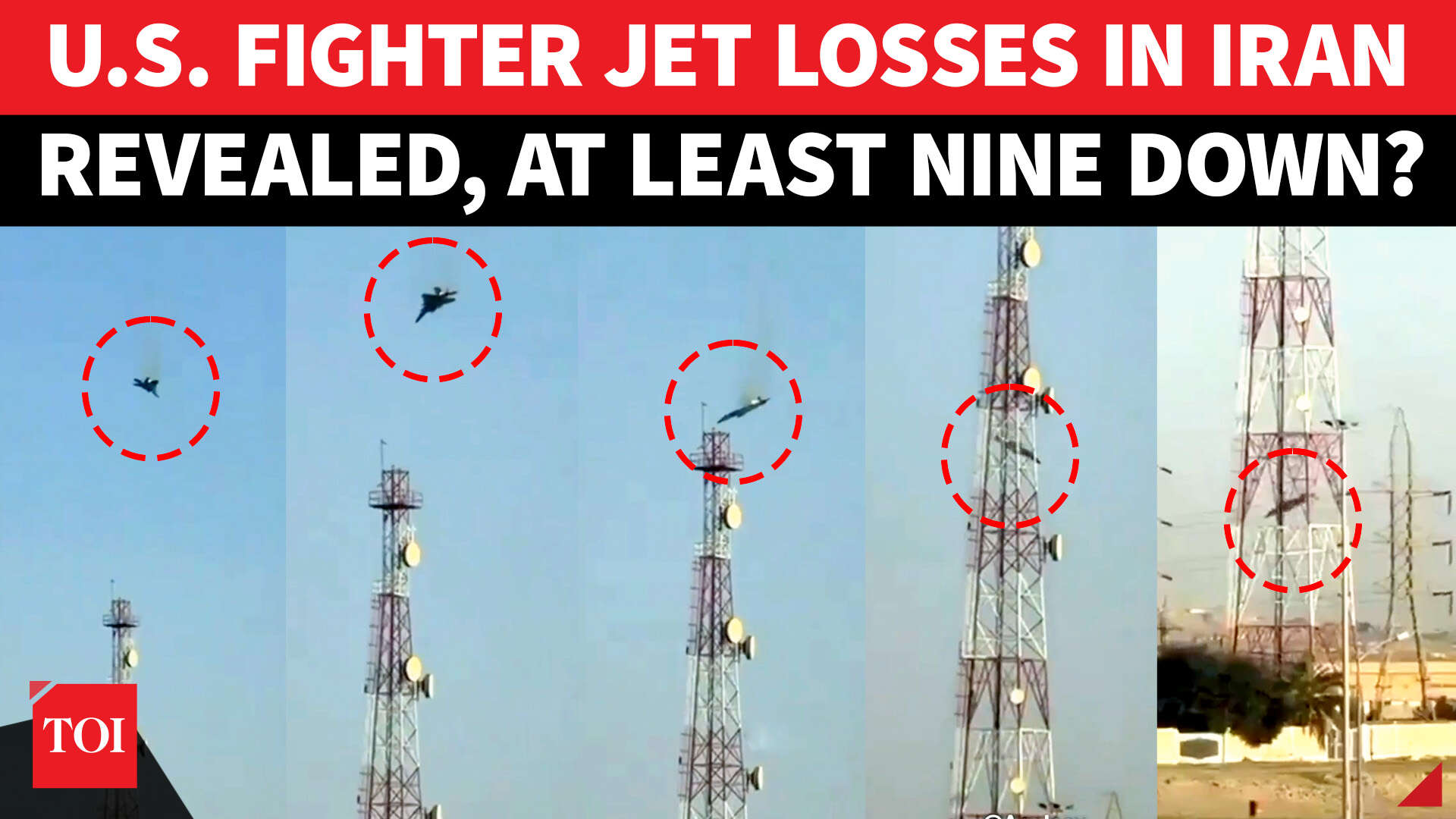 'Four F-15, two F-16, two F-35': Full US fighter jet losses in Iran ...