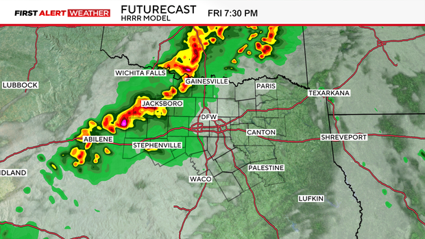 Severe storms, heavy rain to hit North Texas Friday into Saturday ...