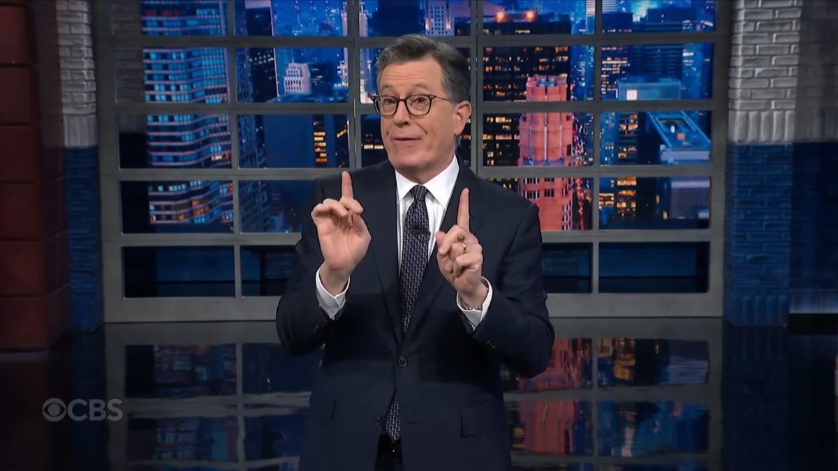 Stephen Colbert Blasts Donald Trump's 'Improv' War: 'Make It Up as It Goes'
