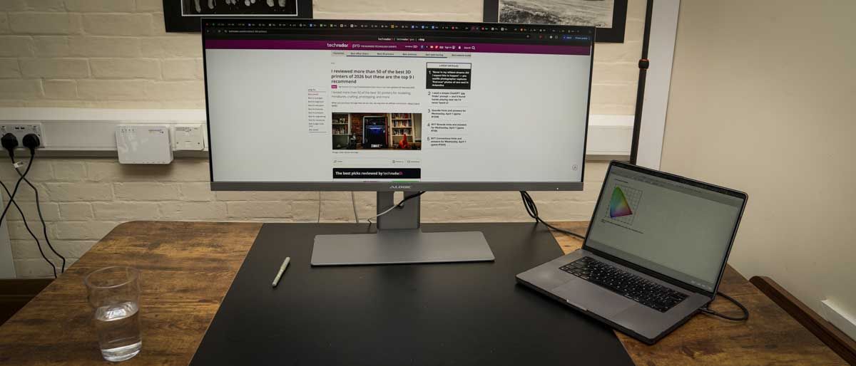 I tested the Alogic Edge 40-inch 5K ultrawide monitor — a stunning Mac ...