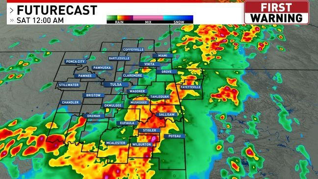 Tracking: Strong storms & heavy rain tonight