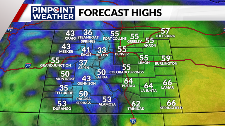 Denver weather: Cooler Friday and windy with high fire danger