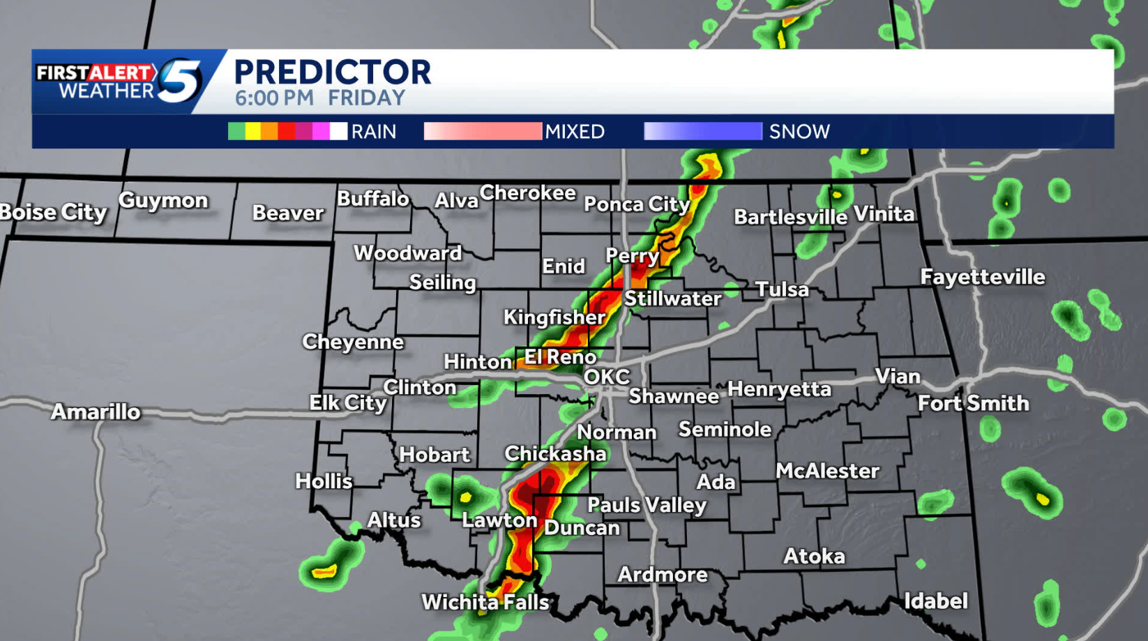 Hour-by-hour forecast: When will storms with a tornado risk move ...