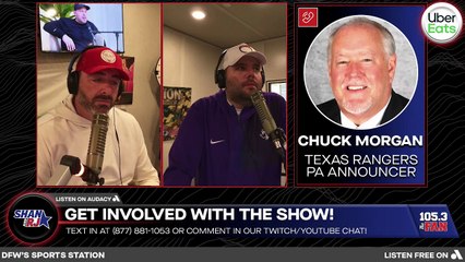 Chuck Morgan gets us ready for the Rangers home opener | Shan & RJ