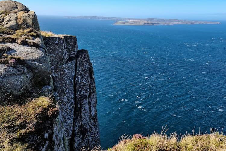 Fairhead, Northern Ireland: Ancient lakes, Iron Age islands, and ...