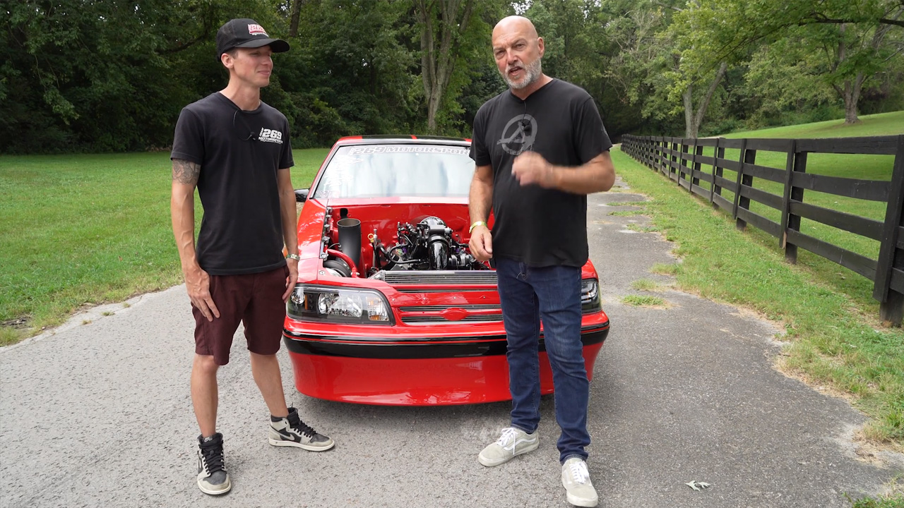 Classic Mustang reimagined for extreme performance with 1300HP
