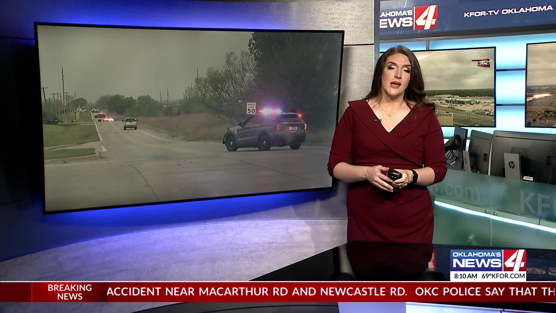 Police respond to fatal collision in SW Oklahoma City