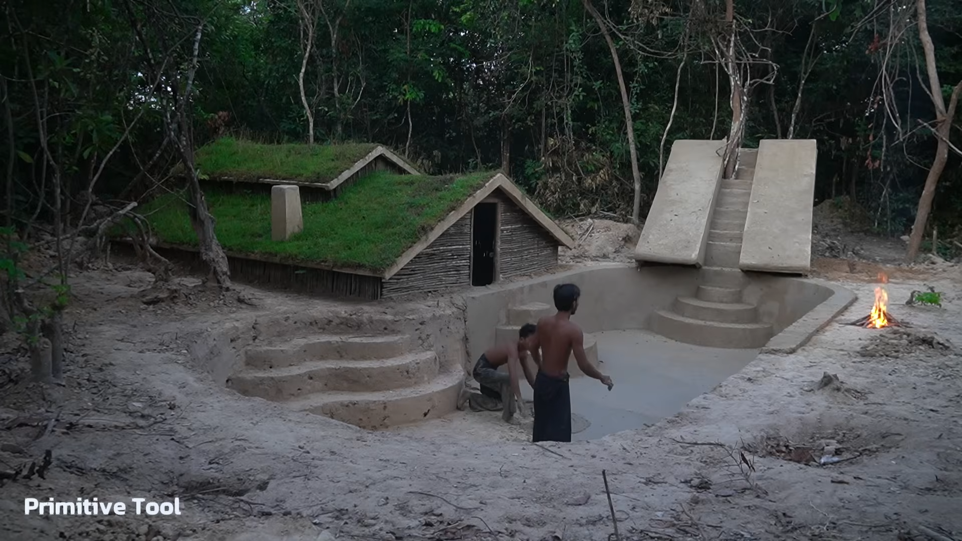 They dug for 120 days - then the water became the biggest problem
