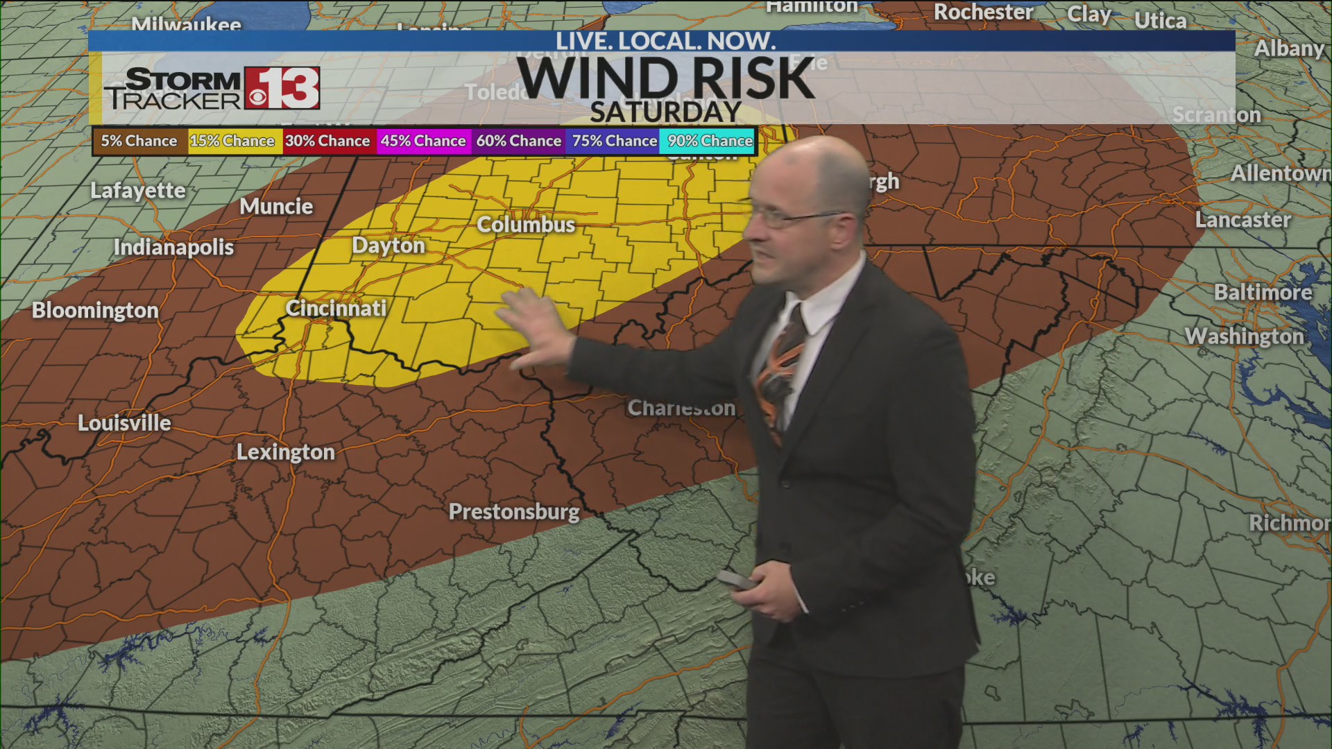 Good Friday rains, Saturday storms, and Easter clearing forecast