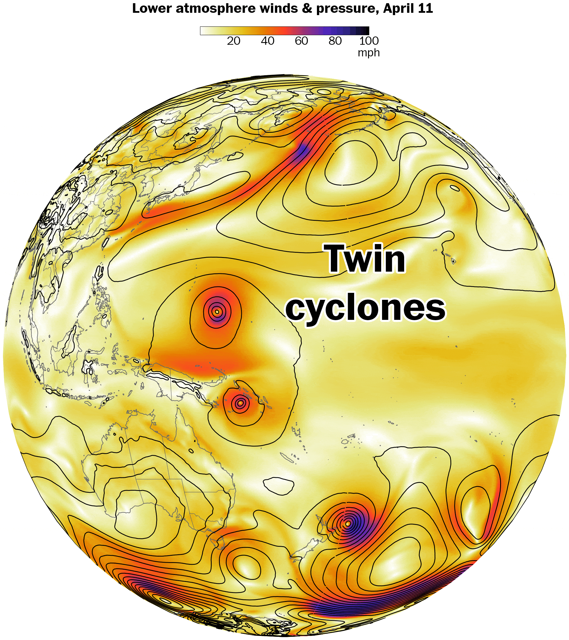What are triplet cyclones? This rare phenomenon could have global impacts.