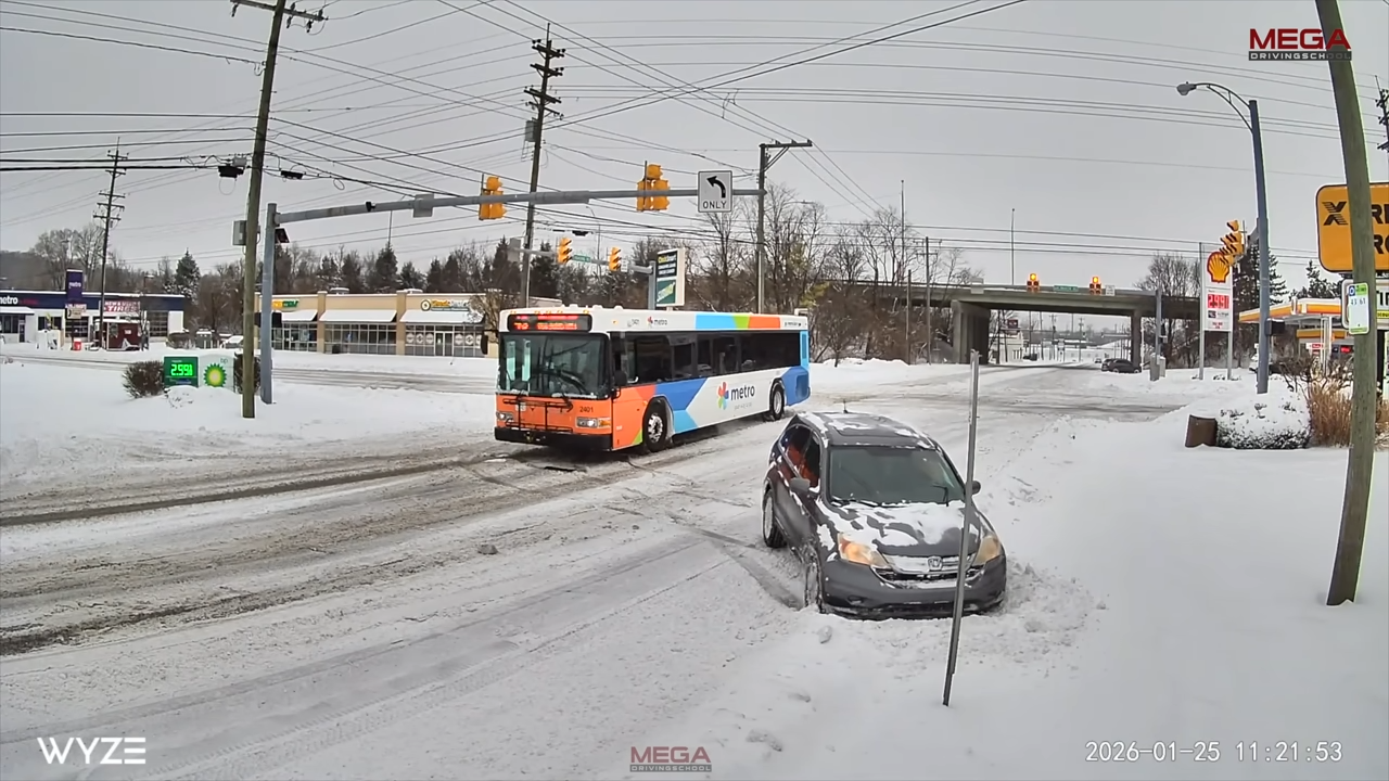 This 'male Karen' thought he was in charge - until the bus came to a stop