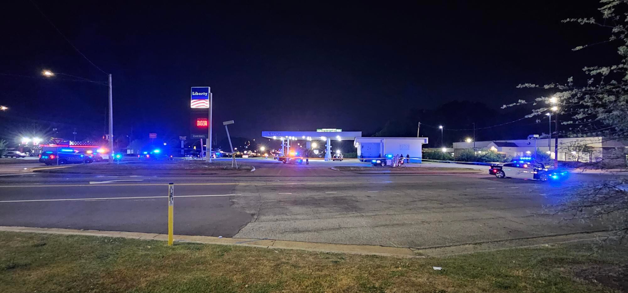 1 dead in overnight Columbus gas station shooting